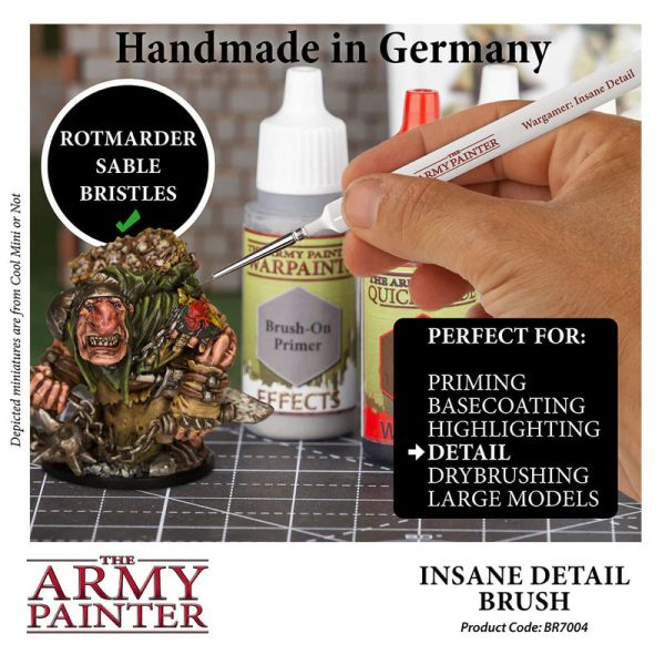 Wargamer Brush: Insane Detail Hot on Sale