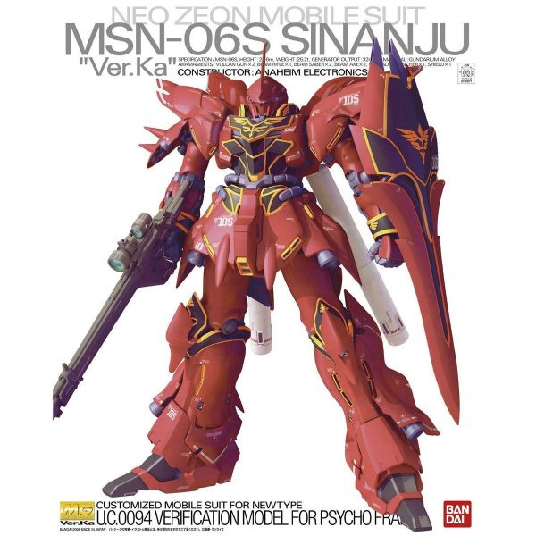 MG 1 100 MSN-06S Sinanju Ver.Ka For Cheap