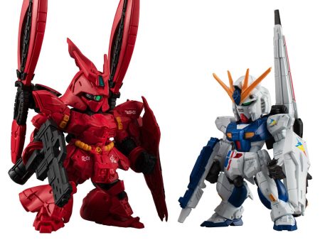 FW Gundam Converge CORE RX-93ff ν Gundam & MSN-04FF Sazabi Set For Sale