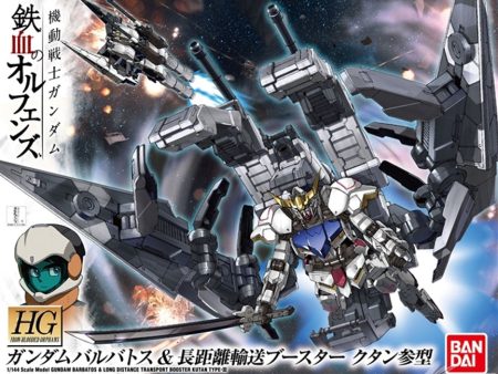 1 144 HGIBO 007 Gundam Barbatos + Long Range Transport Booster Cutan Type Online Hot Sale