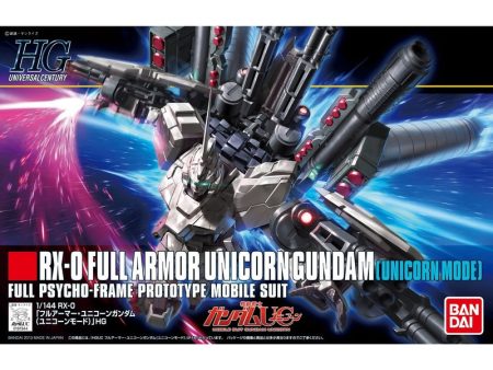 1 144 HGUC 156 RX-0 Full Armor Unicorn Gundam [Unicorn Mode] Online Sale