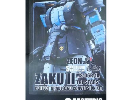 SH STUDIO 1 60 PG MS-06R-1A High Mobility Type Zaku II Black Tri-Star [Conversion Kit]【Weapon included】 For Discount