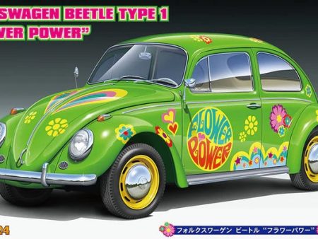 Hasegawa Volkswagen Beetle “Flower Power” - 1 24 Scale Model Kit Online