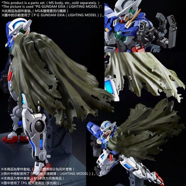 PG 1 60 Repair Parts Set for Gundam Exia Hot on Sale