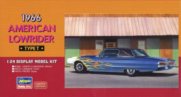 Hasegawa 1966 American Lowrider Type T - 1 24 Scale Model Kit Sale