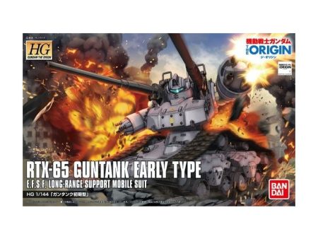 1 144 HG RTX-65 Guntank Early Type [Gundam the origin] Online now