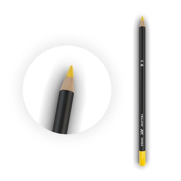 AK Interactive - Weathering Pencils - Yellow on Sale