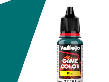 Vallejo Game Color Fluo: Cold Green - 18 ml - 72161 For Cheap