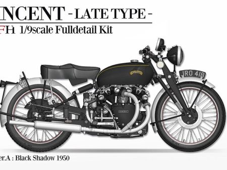 1 9 Scale Full Detail VINCENT [Late Type] Motorcycle Model Kit Cheap