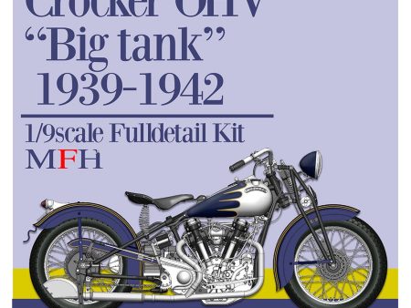 1 9 Scale Model Kit: Crocker OHV  Big tank  1939-1942 Full Detail For Cheap