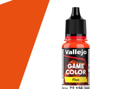 Vallejo Game Color Fluo: Orange - 18 ml - 72156 on Sale