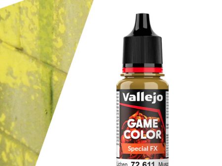 Vallejo Game Color Special FX: Moss and Lichen - 18 ml - 72611 Discount