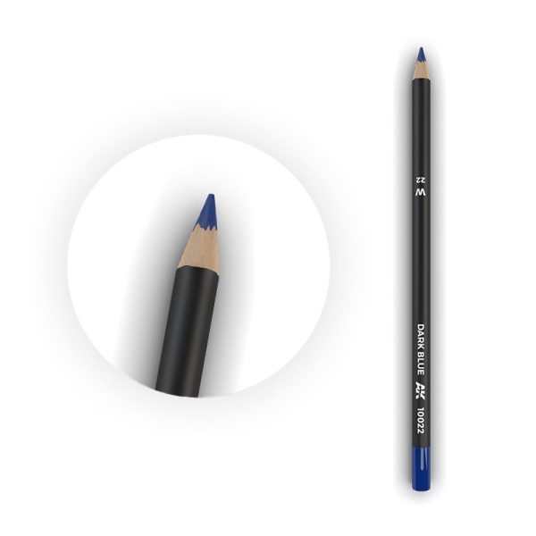 AK Interactive - Weathering Pencils - Dark Blue For Sale