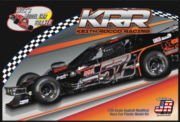 Wes s Model Car Corner Keith Rocco Racing Asphalt Modified Kit - 1 25 Scale Model Kit For Cheap