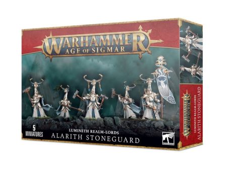 Lumineth Realm-lords: Alarith Stoneguard on Sale