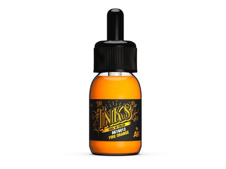 AK Interactive - The Inks - Fire Orange For Sale