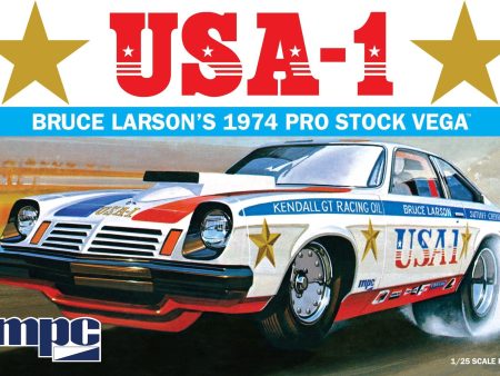 MPC Bruce Larson USA-1 Pro Stock Vega - 1 25 Scale Model Kit Discount