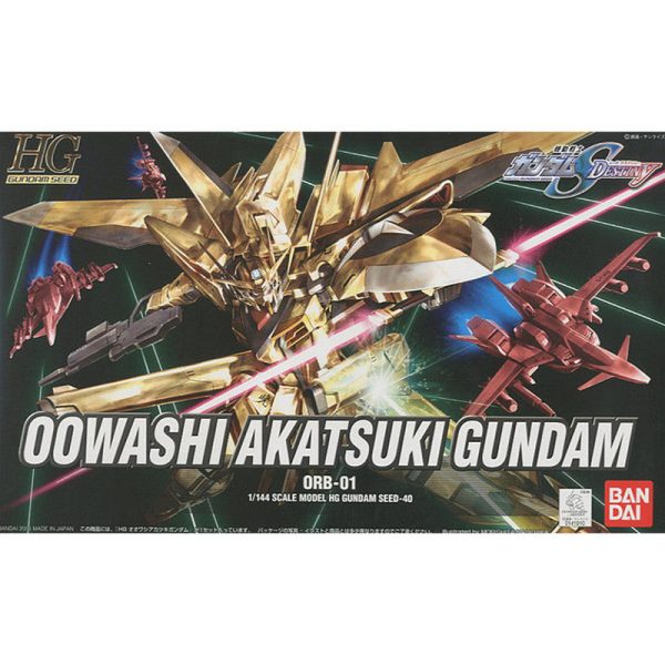 1 144 HGCE 040 ORB-01 Oowahi Akatsuki Gundam For Discount