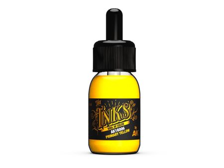 AK Interactive - The Inks - Primary Yellow Online Sale