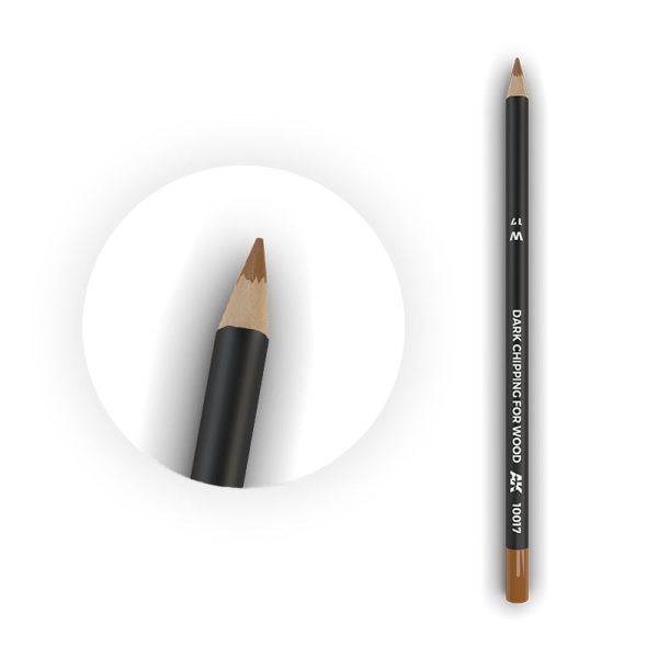 AK Interactive - Weathering Pencils - Dark Chipping For Wood Online now