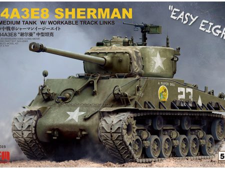 RFM M4A3E8 SHERMAN w  Workable Track Links - 1 35 Scale Model Kit For Sale