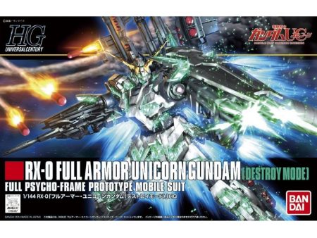 1 144 HGUC 178 RX-0 Full Armor Unicorn Gundam [Destroy Mode] For Cheap