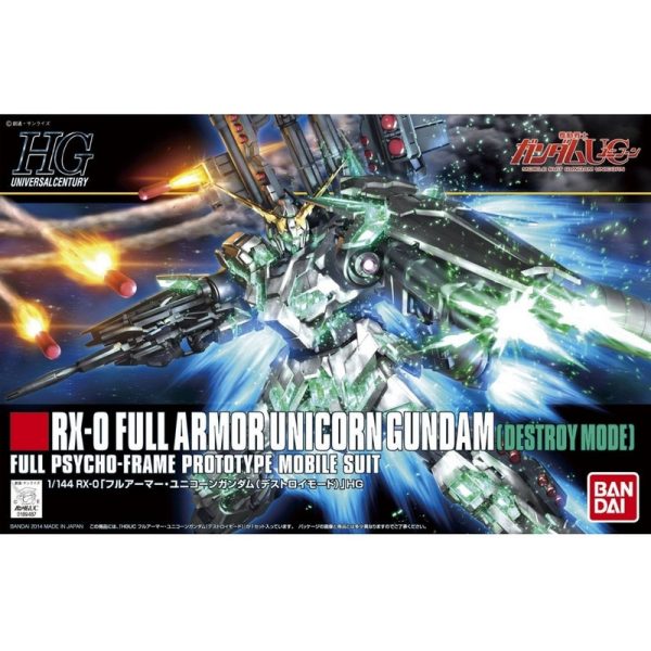 1 144 HGUC 178 RX-0 Full Armor Unicorn Gundam [Destroy Mode] For Cheap