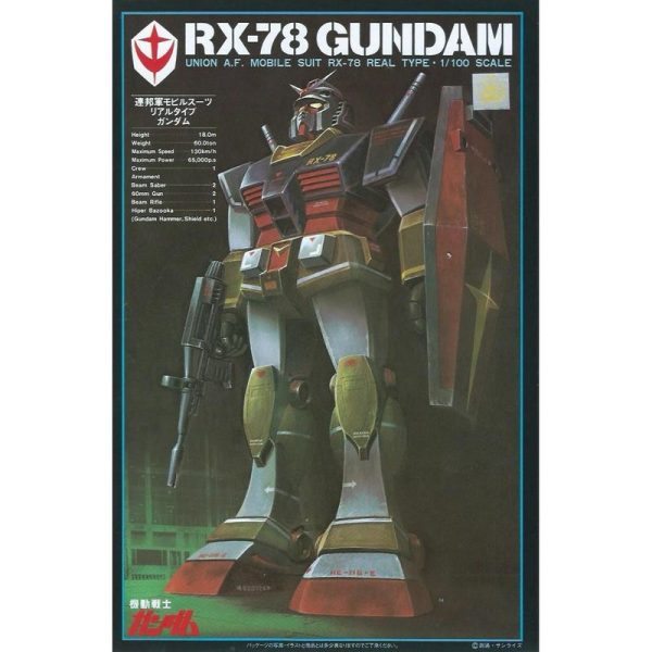 1 100 Real Type RX-78 Gundam For Cheap