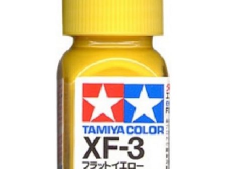 Tamiya 80303 Enamel Paint XF-3 Flat Yellow 10ml For Cheap