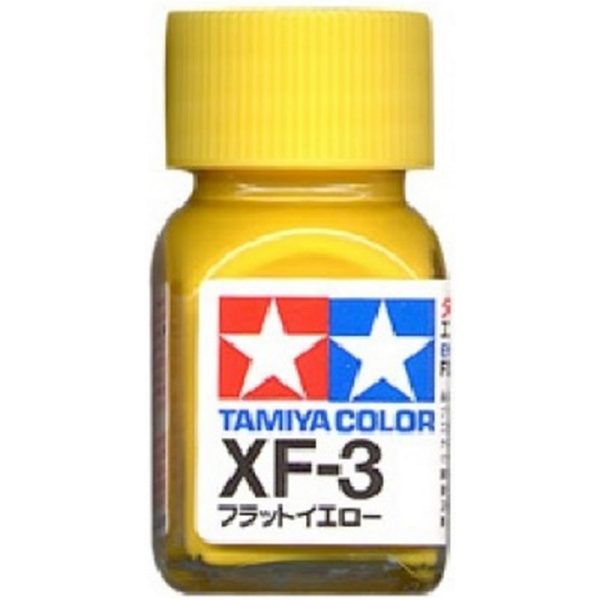 Tamiya 80303 Enamel Paint XF-3 Flat Yellow 10ml For Cheap