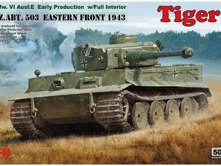 RFM Tiger I Early w  Full Interior - 1 35 Scale Model Kit Sale