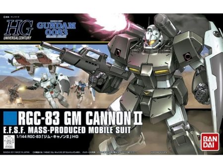 1 144 HGUC 125 RGC-83 GM Cannon II Fashion