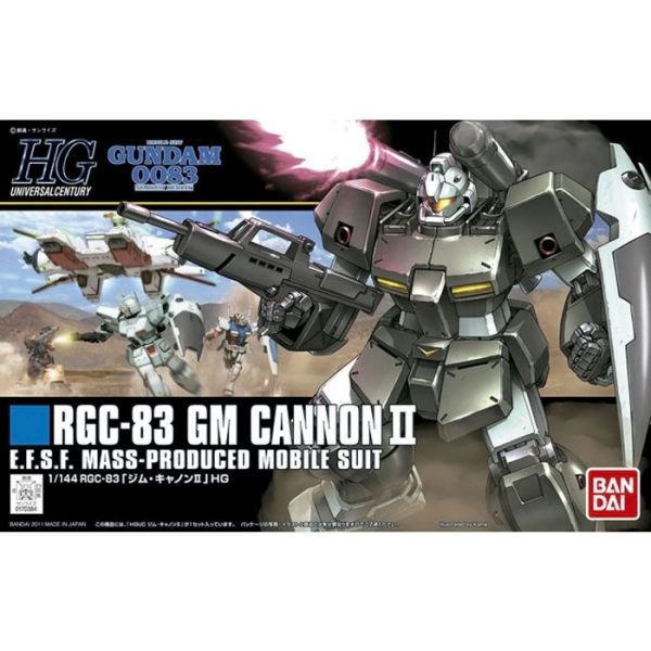 1 144 HGUC 125 RGC-83 GM Cannon II Fashion