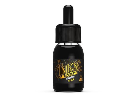 AK Interactive - The Inks - Black Cheap