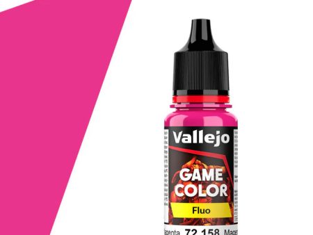 Vallejo Game Color Fluo: Magenta - 18 ml - 72158 on Sale