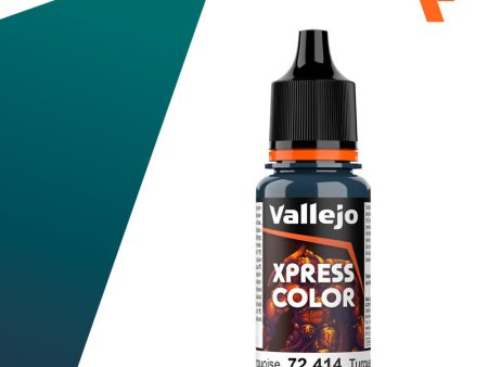 Vallejo Xpress Color: Caribbean Turquoise For Cheap