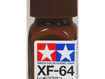 Tamiya 80364 Enamel Paint XF-64 Red Brown 10ml Cheap