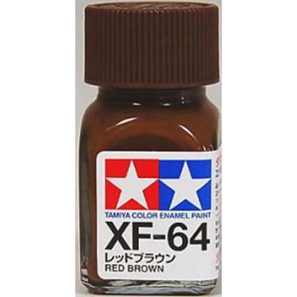 Tamiya 80364 Enamel Paint XF-64 Red Brown 10ml Cheap