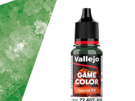 Vallejo Game Color Special FX: Acid - 18 ml - 72607 For Cheap