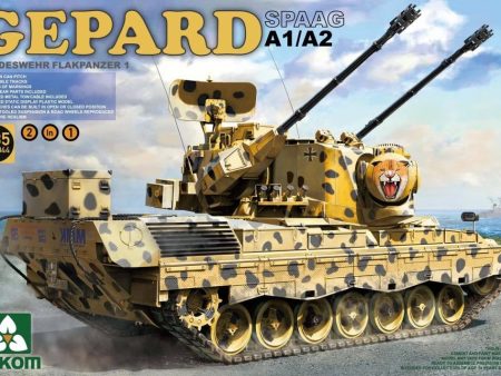 Takom Gepard A1 A2 SPAAG Bundeswehr Flakpanzer 1 - 1 35 Scale Model Kit Online