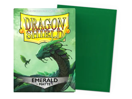 Emerald - Matte Sleeves - Standard Size For Cheap