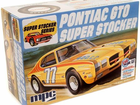 MPC 1970 Pontiac GTO Super Stocker - 1 25 Scale Model Kit Online now