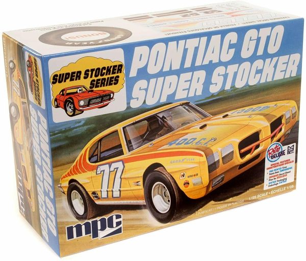 MPC 1970 Pontiac GTO Super Stocker - 1 25 Scale Model Kit Online now