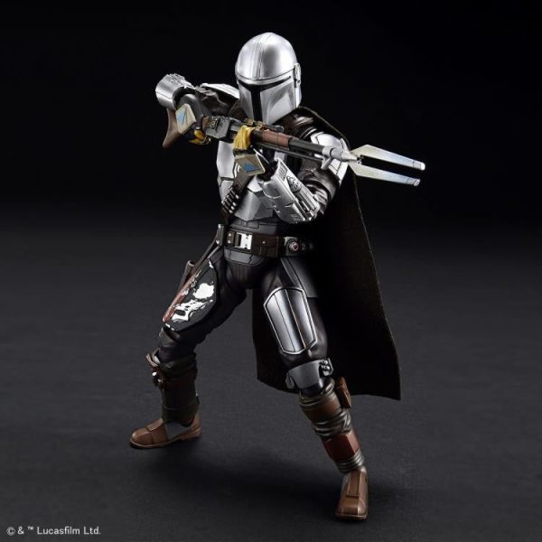 1 12 Mandalorian (Beskar Armor) (Silver Coating Ver.) Fashion