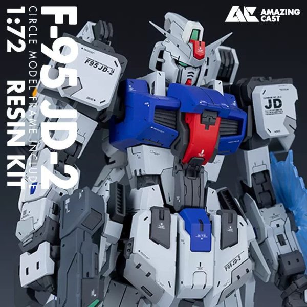 [AC Studio] 1 72 F95 JD2 Gundam F95 comic version GK resin kit comes with movable skeleton Online now