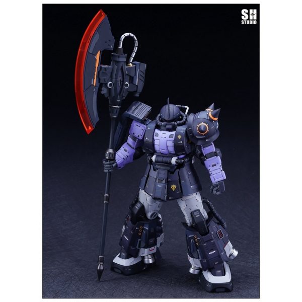 SH STUDIO 1 60 PG MS-06R-1A High Mobility Type Zaku II Black Tri-Star [Conversion Kit]【Weapon included】 For Discount