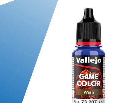 Vallejo Game Color Wash: Blue - 18 ml - 73207 Online Hot Sale