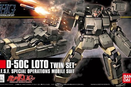 1 144 HGUC 106 D-50C Loto Twin Set For Sale